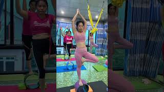 shortsvideo viralvideo explorepage yogaworkout yogapractice yoga youtubeshorts [upl. by Fabian]