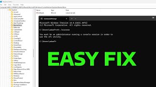 How To Fix Cant Open EXE Files in Windows 11 exe Files Not Opening [upl. by Kimball455]