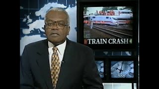 ITN News at Ten part with Trevor McDonald 1998  Eschede train disaster [upl. by Eibmab]