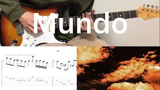 IV OF SPADES  Mundo guitar cover with tabs amp chords [upl. by Iinden23]