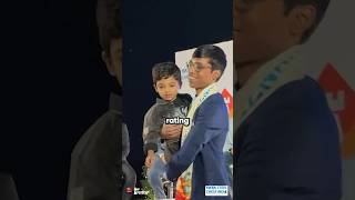 Cutest moment on Internet ❤️ magnuscarlsen praggnanandhaa anishsarkar [upl. by Ataliah138]