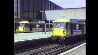 Trains In The 1990s Gatwick Airport Summer 1990 [upl. by Yrolg]