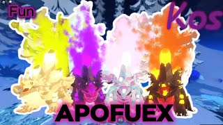 Apofuex  Creatures of Sonaria  Fun kos [upl. by Alard]