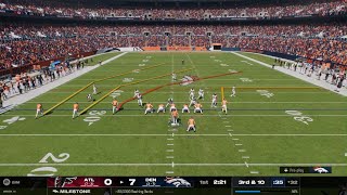 Madden NFL 25 Falcons Vs Broncos Week 11 [upl. by Nidorf]