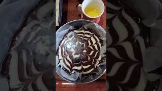 Zebra cake  Home made birthday cakecake [upl. by Etnauj]