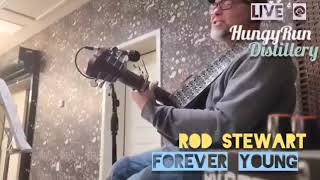 Rod Stewart Forever Young Acoustic cover Live  Hungry Run Distillery Lewistown PA 112324 [upl. by Marita663]