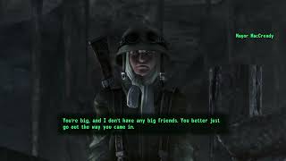 Fallout 3  Mayor MacCready Speech Check [upl. by Adnirual]