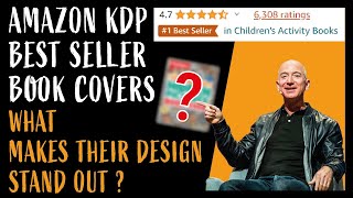 Amazon KDP Professional Book Cover Design  What Makes Their Design Stand Out [upl. by Elatnahs]