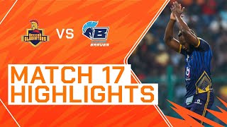 2023 Abu Dhabi T10 Match 17 Highlights Deccan Gladiators vs Chennai Braves  Season 7 [upl. by Tloh]