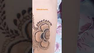 Simple mehndi designs newmehndidesign mehndi shots trendingvideo trendingshorts [upl. by Noe]