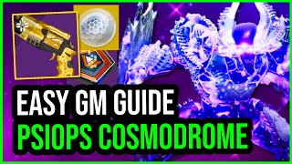 EASY Psiops Battleground Cosmodrome GM Nightfall Guide [upl. by Kurt]