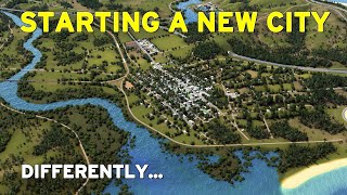 Starting a New City Differently  Cities Skylines Mile Bay 01 [upl. by Anauqcaj]