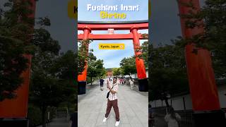 Fushimi Inari Shrine  Kyoto  Japan kyoto japan fushimiinarishrine shortsfeed travel [upl. by Suckow]