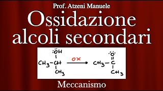 Ossidazione degli alcoli secondari L93 ProfAtzeni ISCRIVITI [upl. by Bruni]