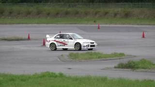 ジムカーナ 2011429 ASL Aコース エボ6 [upl. by Trixy271]