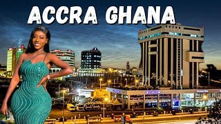 Accra Ghana Brightest City And Why [upl. by Ettegirb]