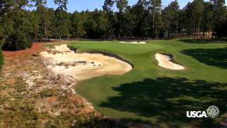 Pinehurst No 2 Flyover Series Hole 9 [upl. by Kennet872]