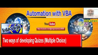 Two ways of developing Quizes Multiple Choice [upl. by Mungovan512]