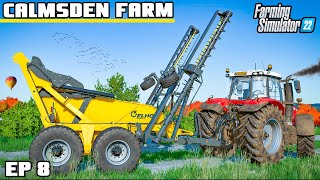 SHOULD HAVE USED THIS FROM THE START  Calmsden Farm  Farming Simulator 22  Episode 8 [upl. by Ivey]