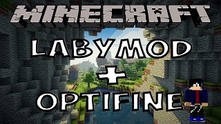 Descargar e Instalar LABYMOD  OPTIFINE para Minecraft 18 [upl. by Malina]