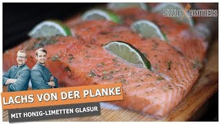 Lachs grillen auf der Zedernholzplanke  Das ultimative LachsRezept [upl. by Trilly]