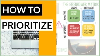 How to Prioritize Tasks Effectively GET THINGS DONE ✔ [upl. by Ahseenat618]