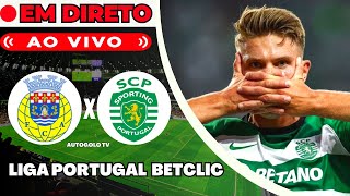 🔴AROUCA X SPORTING LIGA PORTUGAL BETCLIC [upl. by Akirdnas]