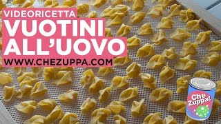 Ricetta pasta fresca fatta in casa  I Vuotini [upl. by Occer]