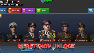 Meretskov unlock world conqueror 4 [upl. by Ahseneuq]