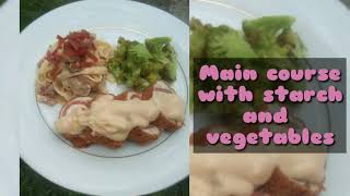 Cooking Main dish Starch Vegetable Side Dish and Soup for Cookery featuring Mark Jayson Berador [upl. by Amocat435]