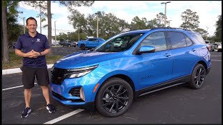 Is the 2024 Chevrolet Equinox RS the BETTER new compact SUV than a Toyota RAV4 [upl. by Nimrahc]