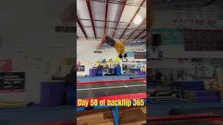 Day 58 trampoline tumble backflip [upl. by Rego392]