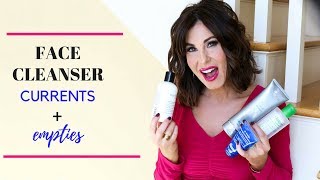 MAKEUP REMOVERS  FACE CLEANSERS  Currently Using amp EMPTIES  GIVEAWAY [upl. by Atterehs]