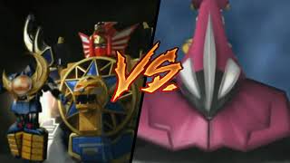 14 【SUPER SENTAI】 AbarekillerKillerOh Vs GouraigerGourai Senpuujin [upl. by Natalie530]