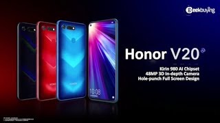 Honor V20 Smartphone Official Video English [upl. by Arreis]