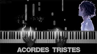 Como tocar Melodias tristes en piano  TUTORIAL [upl. by Luby]