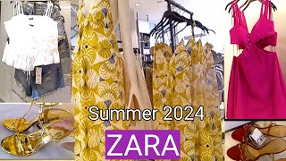 ZARA Womens Clothing and Shoes New Collection 2024 Summer Collection [upl. by Annazus]