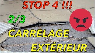 COMMENT CARRELER UNE TERRASSE EN BÉTON ARMÉ  SIR 4 23 [upl. by Afihtan43]