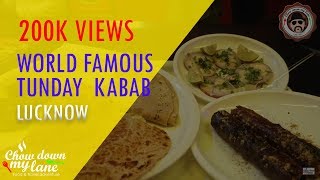 Lucknow  World Famous Tunday Kabab  Galawati amp Mughlai Delicacies [upl. by Phaidra]