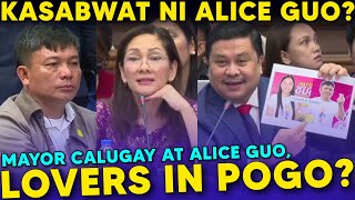 Mayor Calugay Piniga sa Senate Hearing Tungkol sa Relasyon kay Alice Guo  Sen Risa Hontiveros [upl. by Aztiraj]