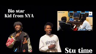 Part1 STUDIO SESSION WITH BIO STAR KID FRM NYA BIGGEST RAPPER IN DAYTON🔥 UKONABAYE UMU ARTİST……🌟 [upl. by Tnilk]