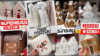 🎅🏼 SINSAY SZOK  TANIE POSZEWKI CUDNE KOCE 🎅🏼 DOMKI LED ŚWIECZNIKI 🎅🏼 CO NOWEGO W SINSAY [upl. by Nuhs43]