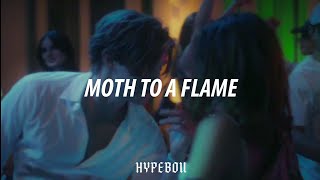 SWEDISH HOUSE MAFIA THE WEEKND  MOTH TO A FLAME LYRICS [upl. by Llenor451]