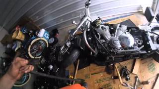 Yamaha Roadstar Engine Removal  oil pump gear failure [upl. by Lamee]