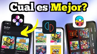 🎮ESTOS SON LOS 3 EMULADORES de SWITCH en ANDROID ¿CUAL CONVIENE USAR [upl. by Esinnej]