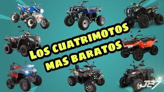 LAS CUATRIMOTOS MAS BARATAS EN MÉXICO comparativa atv cuatrimos [upl. by Cyb268]