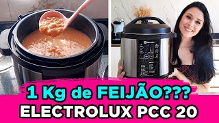 Panela de Pressão Elétrica faz 1 Kg de Feijão  Electrolux PCC20 [upl. by Nami568]