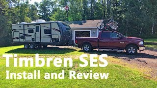 Improve your RV towing experience  Timbren Suspension Upgrade  Install and Review [upl. by Sykleb]