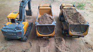 create type new excavator mix dig canal [upl. by Gebhardt48]