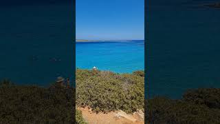 Kolokitha Beach Crete Greece July 2023 [upl. by Netaf]